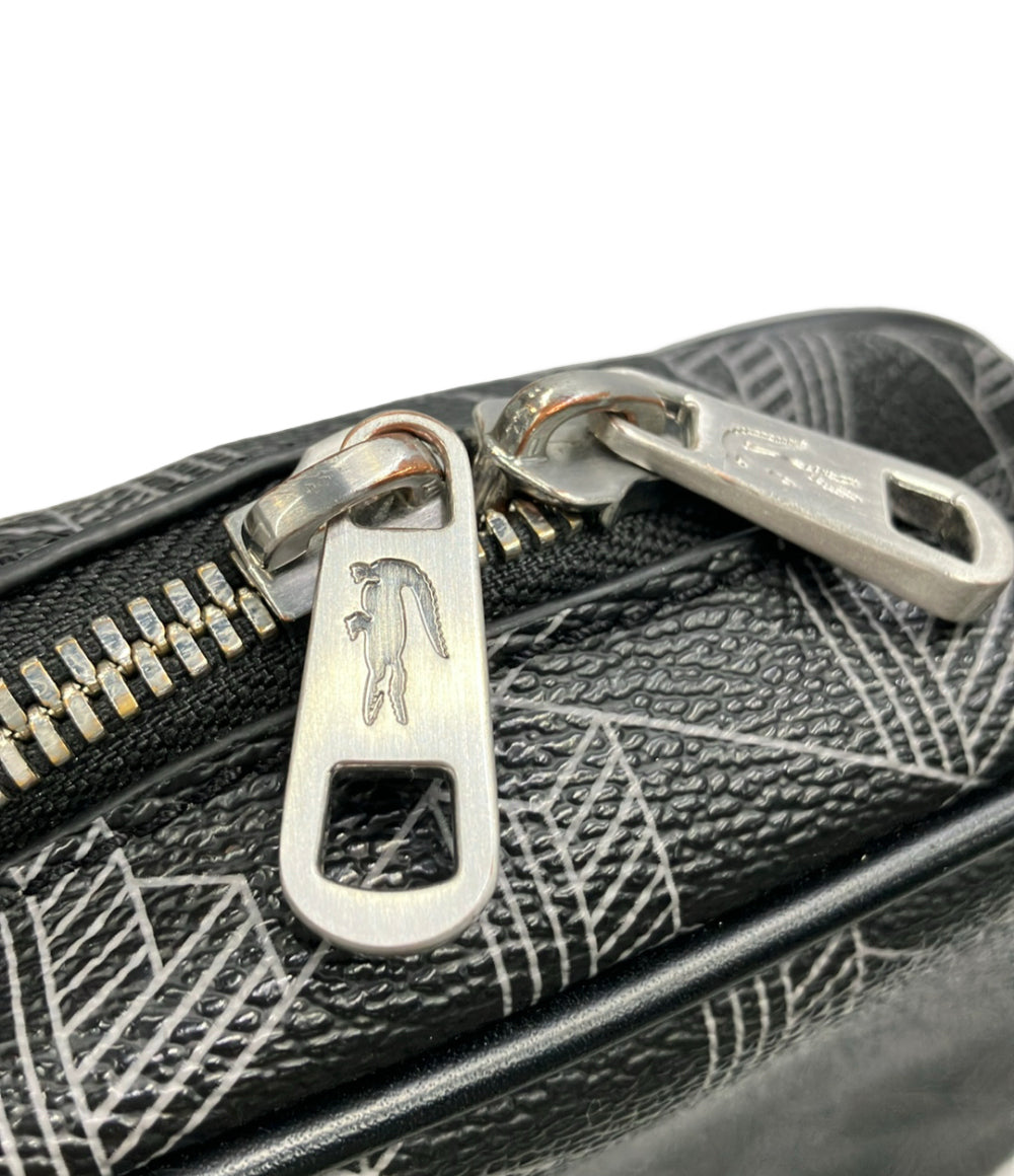 美品 LACOSTE ボディバッグ メンズ ラコステ