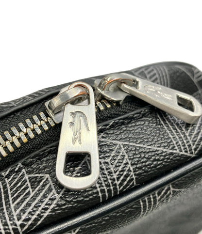 美品 LACOSTE ボディバッグ メンズ ラコステ