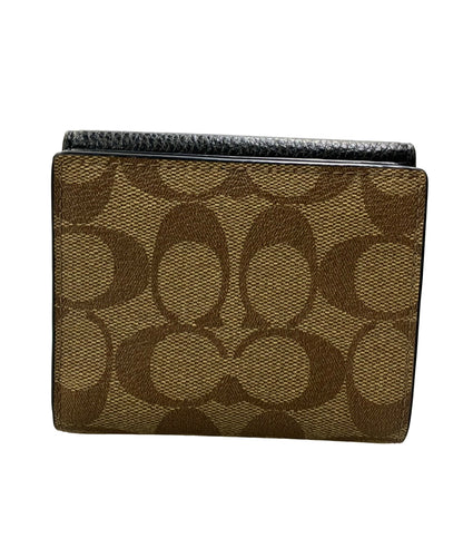 COACH 二つ折り財布 キャンバス シグネチャー C7805 レディース コーチ