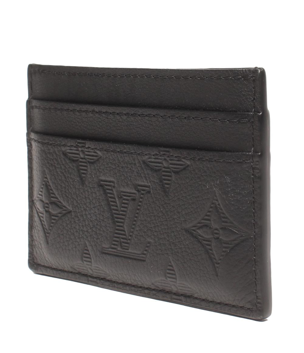 LOUIS VUITTON カードケース ポルト･カルト･ダブル モノグラムシャドウ M81415 メンズ ルイ・ヴィトン