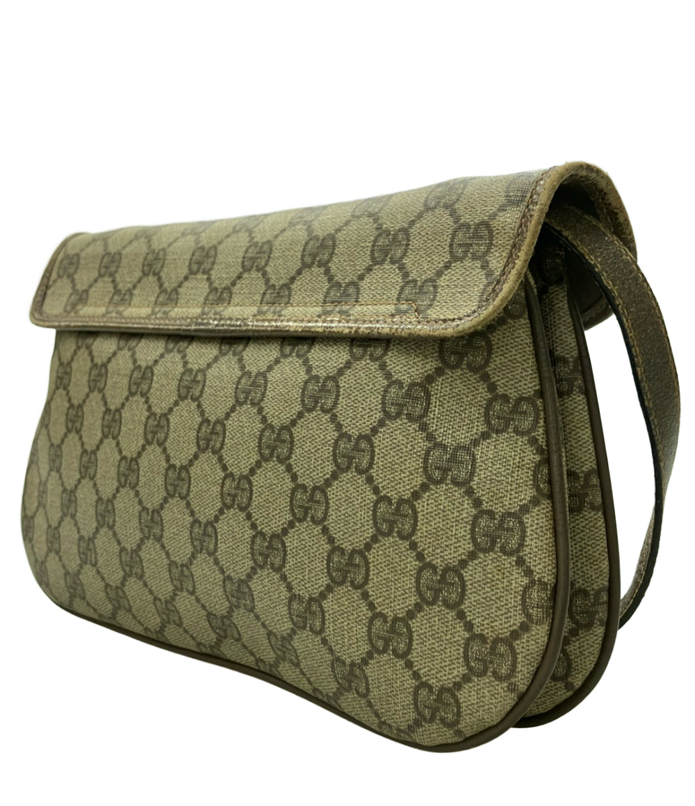 訳あり GUCCI ショルダーバッグ GGキャンバス ・10・02・051・ レディース グッチ