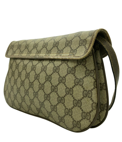 訳あり GUCCI ショルダーバッグ GGキャンバス ・10・02・051・ レディース グッチ