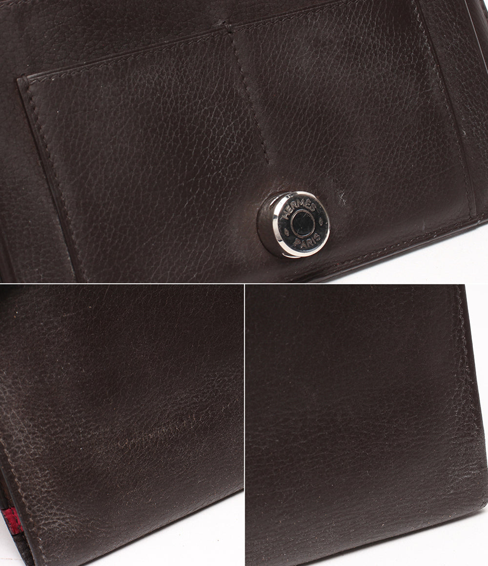 HERMES 長財布 □K刻印 シルバー金具 ドゴンGM レディース エルメス