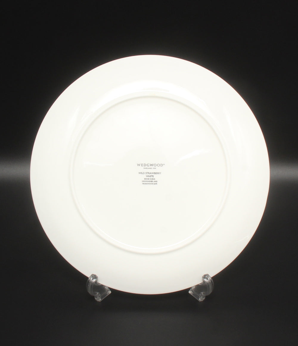 美品 WEDGWOOD プレート 大皿 27cm ワイルドストロベリー ホワイト ウェッジウッド