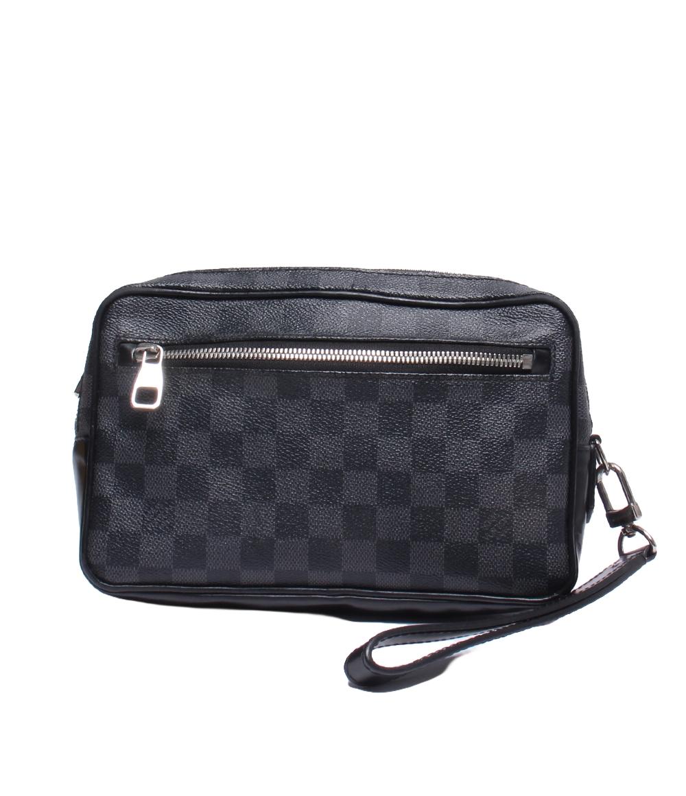 ルイヴィトン セカンドバッグ クラッチバッグ ポシェット カサイ ダミエ グラフィット N41664 メンズ LOUIS VUITTON