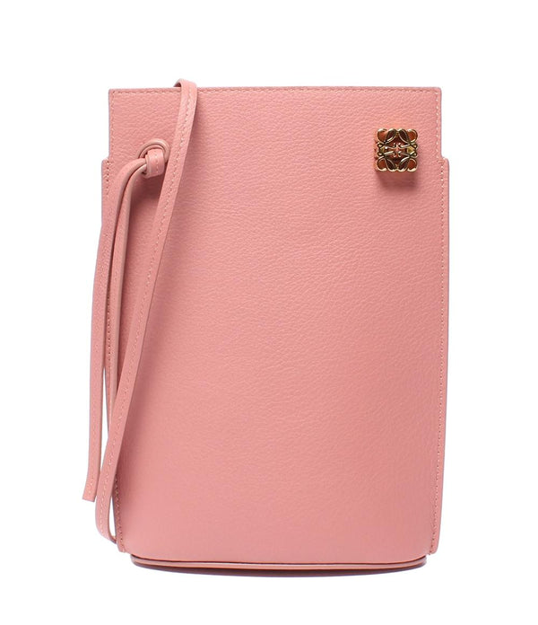 美品 LOEWE ショルダーバッグ ポシェット 斜め掛け 肩掛け ダイスポケット レディース ロエベ