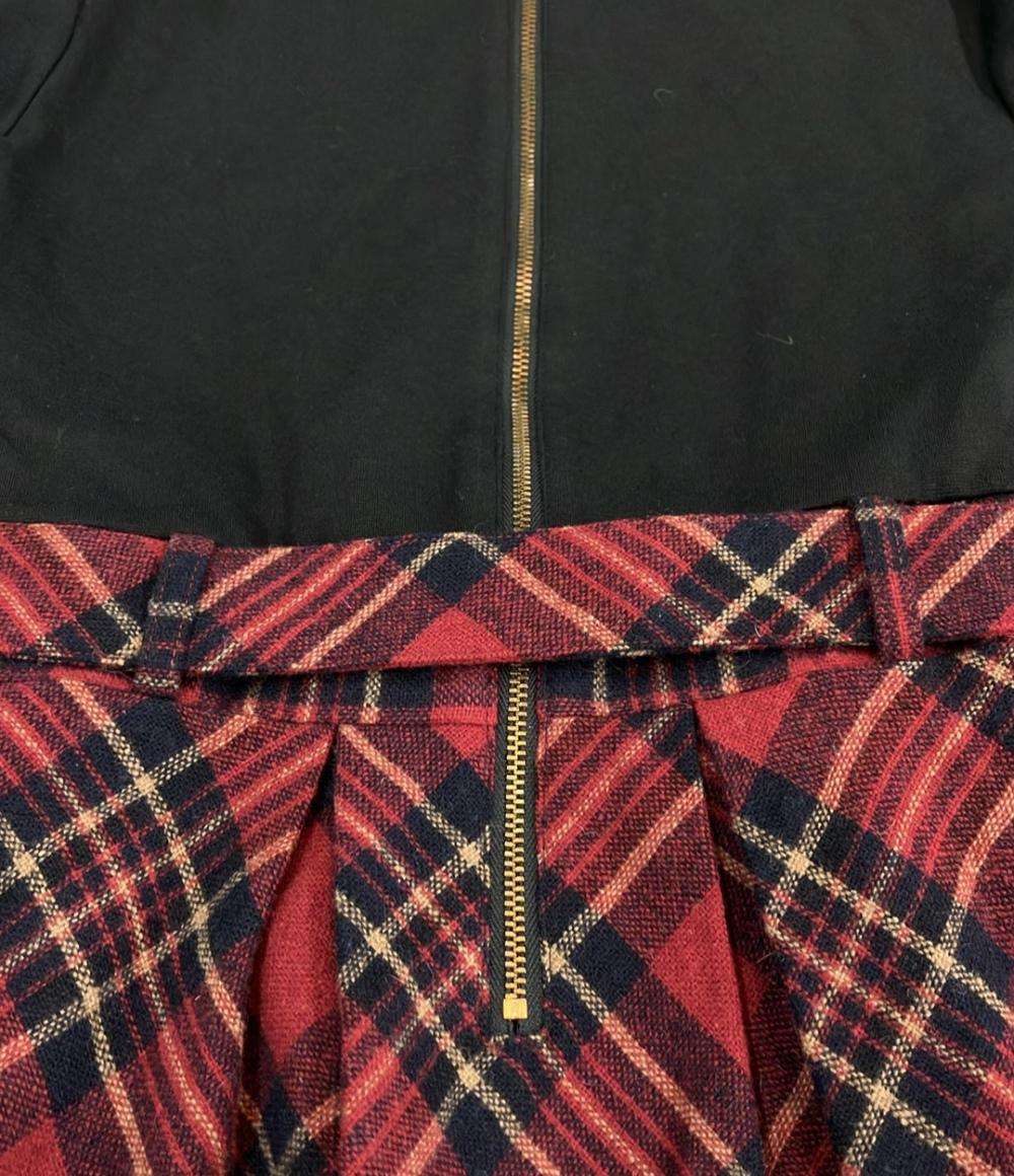Kate Spade NEW YORK 長袖 タータンチェック ワンピース キッズ SIZE 150 ケイトスペード ニューヨーク