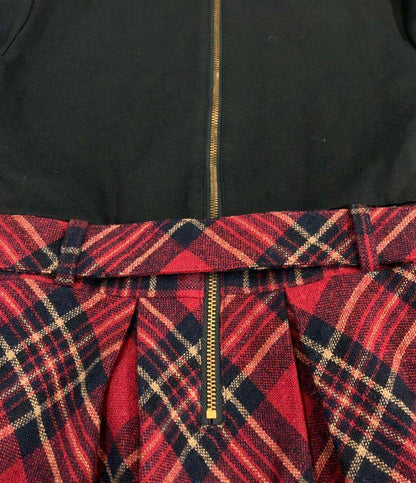 Kate Spade NEW YORK 長袖 タータンチェック ワンピース キッズ SIZE 150 ケイトスペード ニューヨーク