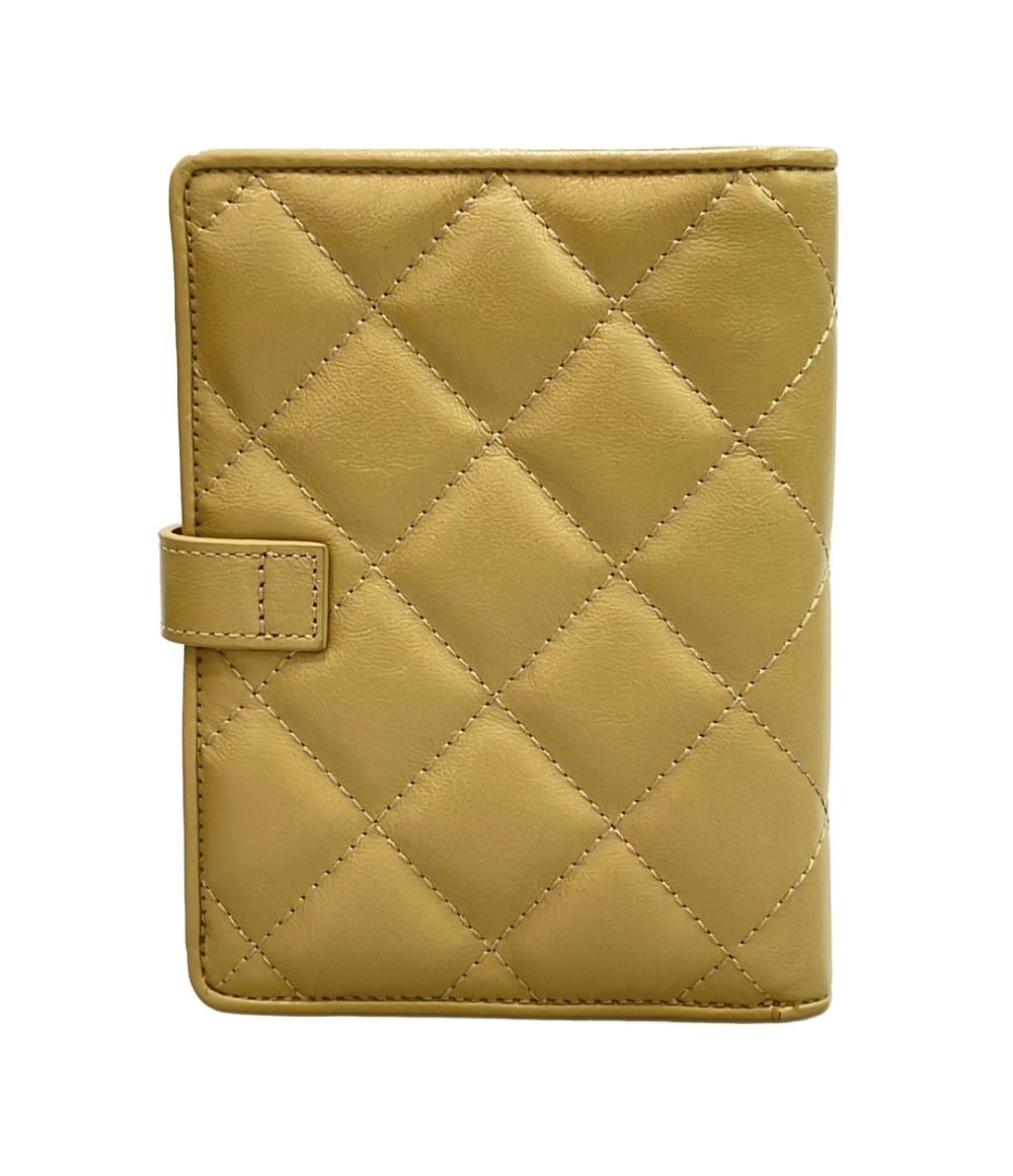 美品 COCOCELUX GOLD 二つ折り財布 レディース メンズ ココセリュックスゴールド