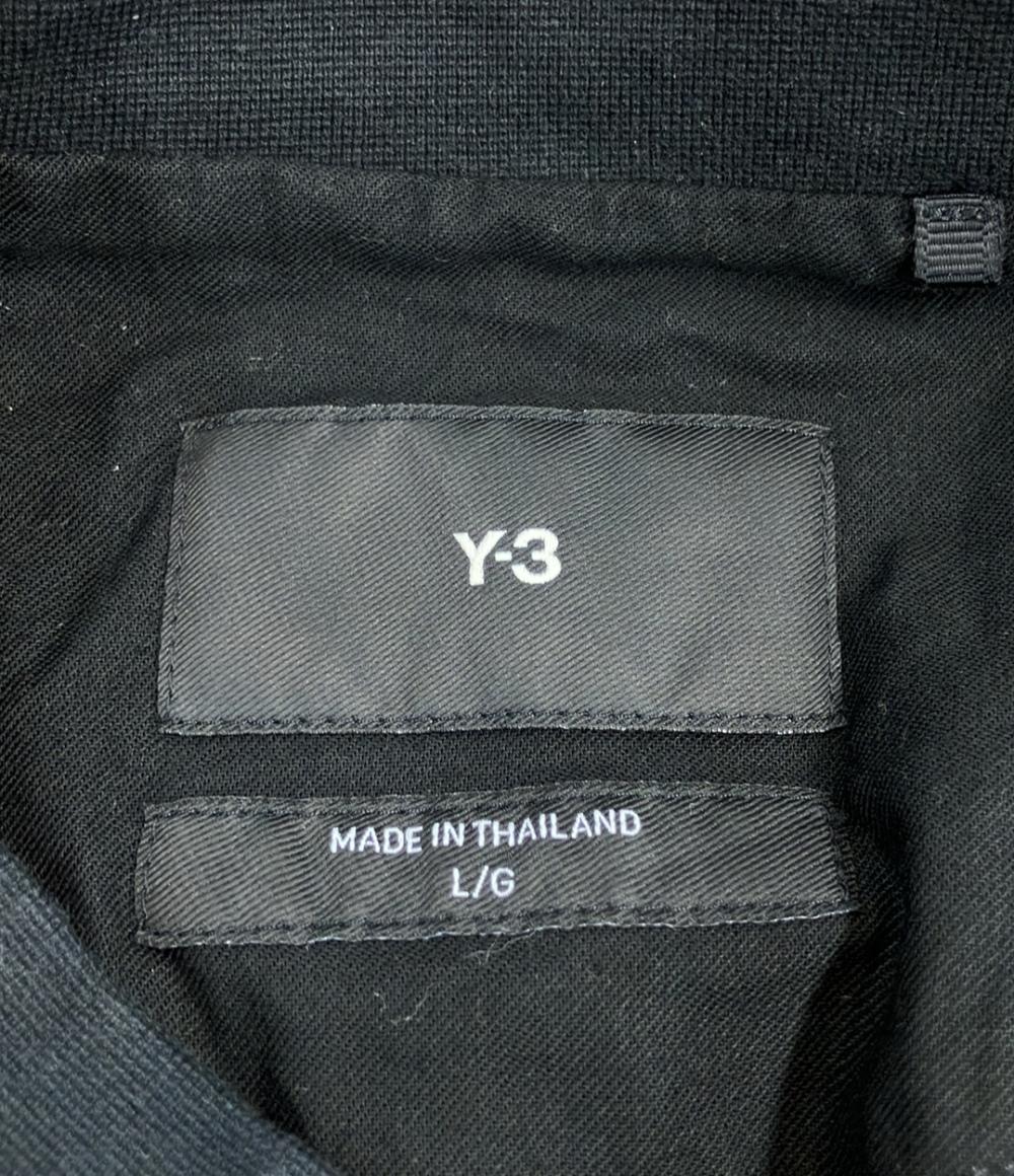 Y-3 長袖Tシャツ フラワーグラフィック ストリート メンズ SIZE L ワイスリー