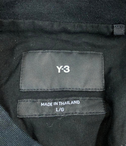 Y-3 長袖Tシャツ フラワーグラフィック ストリート メンズ SIZE L ワイスリー