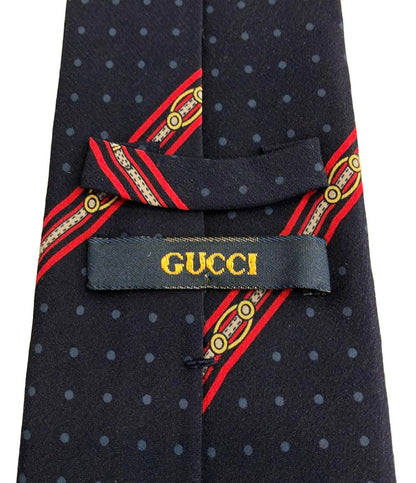 美品 グッチ ネクタイ シルク100% メンズ GUCCI