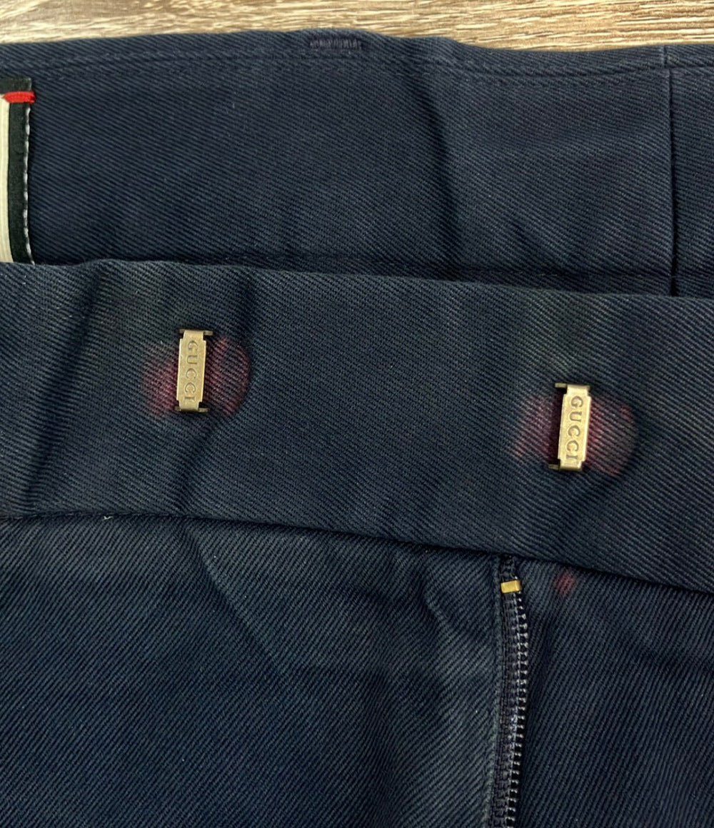訳あり GUCCI サイドシェリー 60s ラインチノロングパンツ 468518 メンズ SIZE 54 (XL) グッチ
