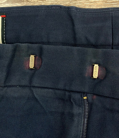 訳あり GUCCI サイドシェリー 60s ラインチノロングパンツ 468518 メンズ SIZE 54 (XL) グッチ