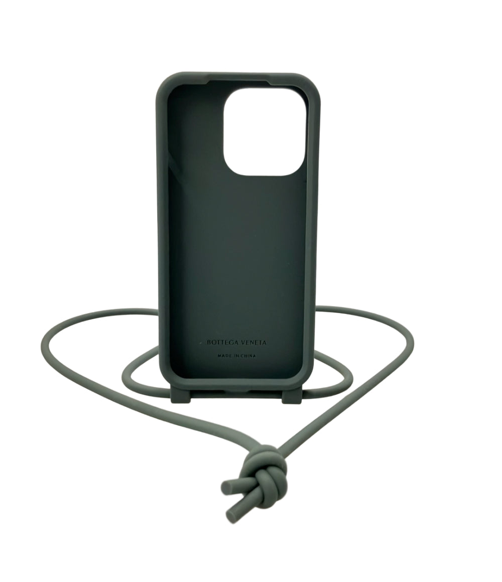 美品 BOTTEGA VENETA スマホケース iPhone 14 Pro シリコン ユニセックス ボッテガ・ヴェネタ