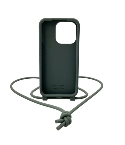 美品 BOTTEGA VENETA スマホケース iPhone 14 Pro シリコン ユニセックス ボッテガ・ヴェネタ