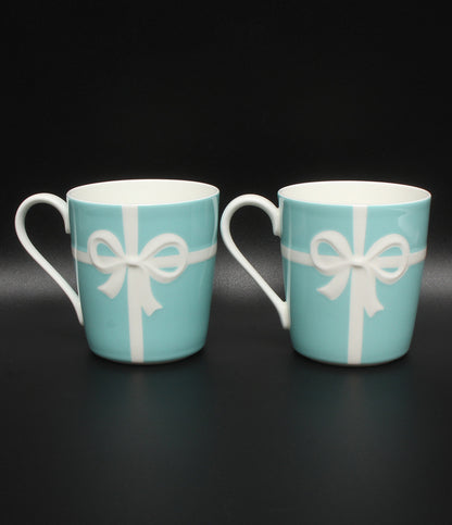 美品 Tiffany & Co. マグカップ 2点セット ペア ブルーボックス ティファニー