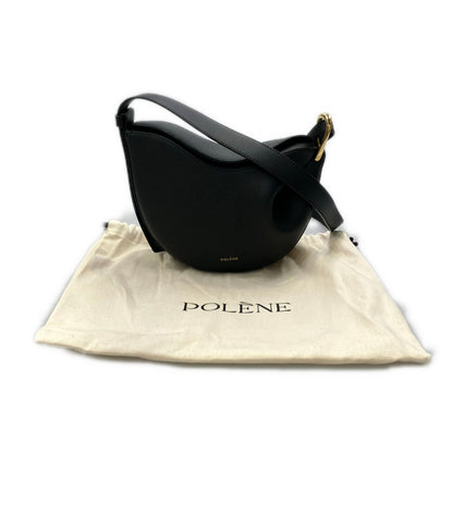 美品 POLENE ショルダーバッグ 斜め掛け トンカ レディース ポレーヌ