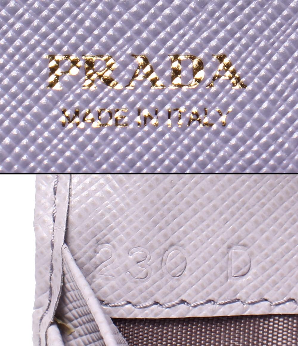 美品 PRADA 長財布 サフィアーノ 1MV025 レディース プラダ