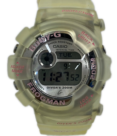 美品 CASIO 腕時計 フロッグマン Baby-G BGW-100WC レディース カシオ