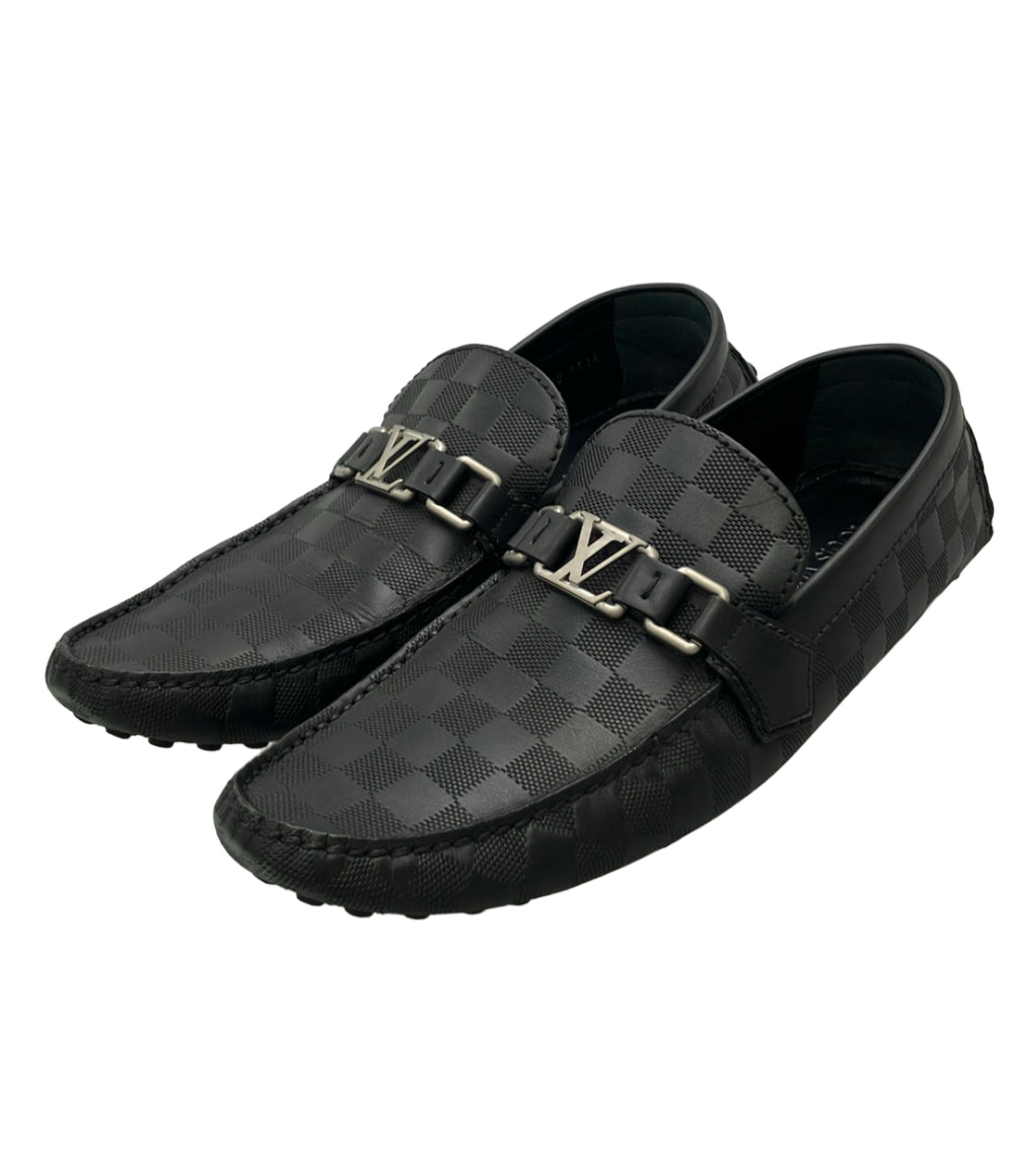 LOUIS VUITTON ダミエ ドライビングシューズ ND 1114 メンズ SIZE M 9 ルイ・ヴィトン
