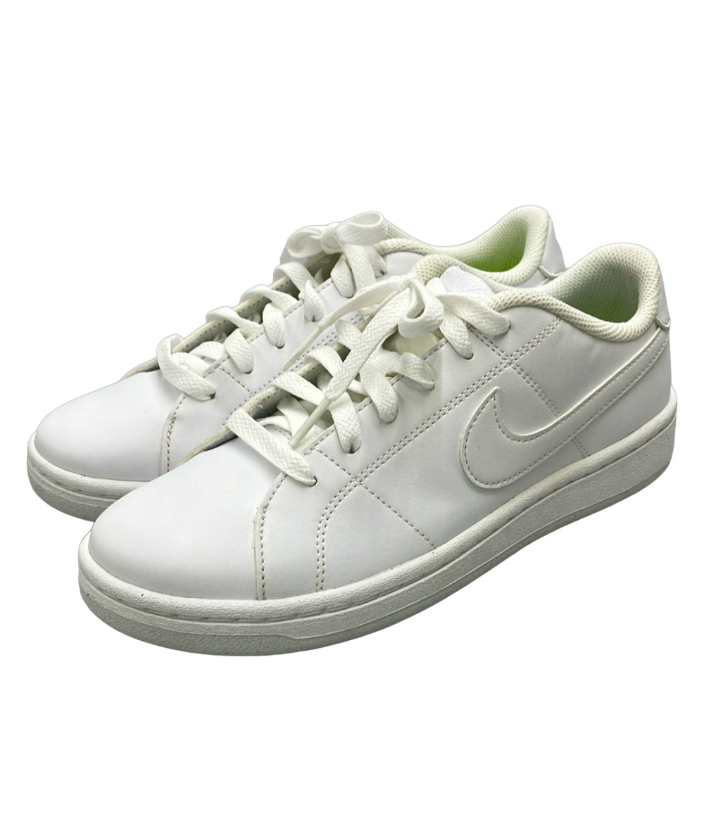 美品 NIKE ローカットスニーカー コートロイヤル 2 NN DH3159-100 レディース SIZE 23.5 ナイキ