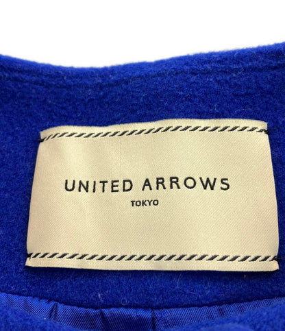 ユナイテッドアローズ ノーカラーベルラインコート 1525-257-3908 レディース SIZE 36 (XS) UNITED ARROWS