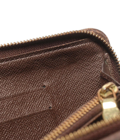 LOUIS VUITTON ラウンドファスナー長財布 ポルトモネジップ ダミエ N61728 レディース メンズ ルイ・ヴィトン