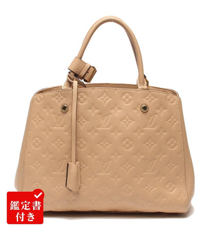 LOUIS VUITTON 2WAYハンドバッグ ショルダーバッグ 肩掛け モンテーニュMM モノグラムアンプラント M41152 レディース ルイ・ヴィトン