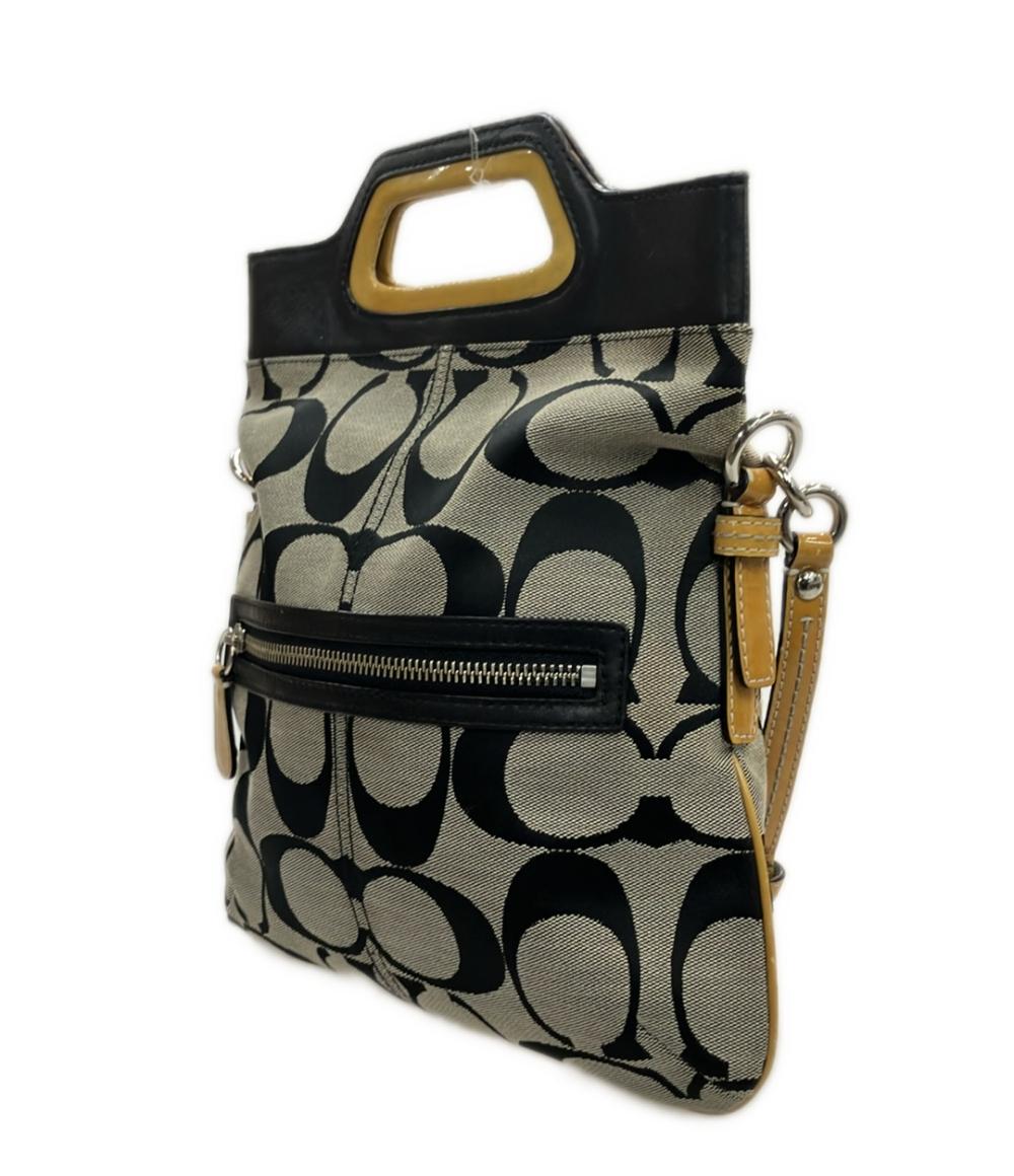 コーチ 2wayハンドバッグ ショルダーバッグ 斜め掛け シグネチャー 13393 レディース COACH