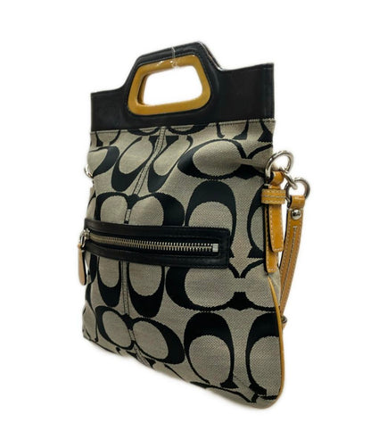 コーチ 2wayハンドバッグ ショルダーバッグ 斜め掛け シグネチャー 13393 レディース COACH