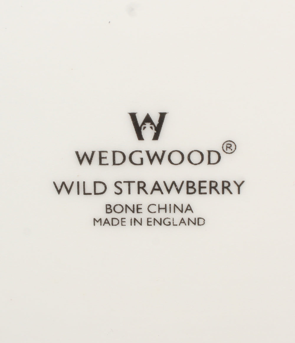 WEDGWOOD スパイラルトレイ スクエア 皿 21cm ワイルドストロベリー ウェッジウッド