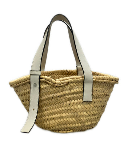 美品 LOEWE ハンドバッグ かごバッグ BASKET SMALL BAG レディース ロエベ