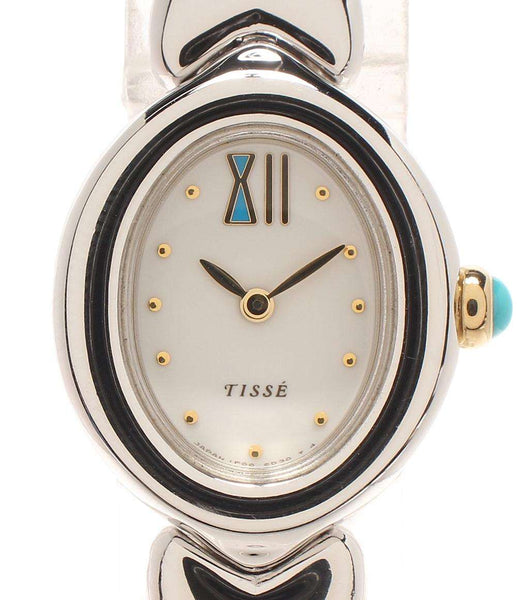 SEIKO 腕時計 ティセ TISSE クオーツ ホワイト 1F20-6A00 レディース