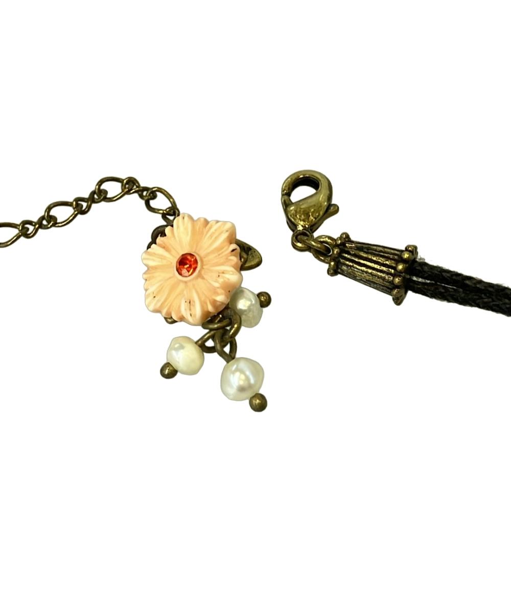 レネイド ネックレス フラワーモチーフ 花モチーフ レディース Les Nereides