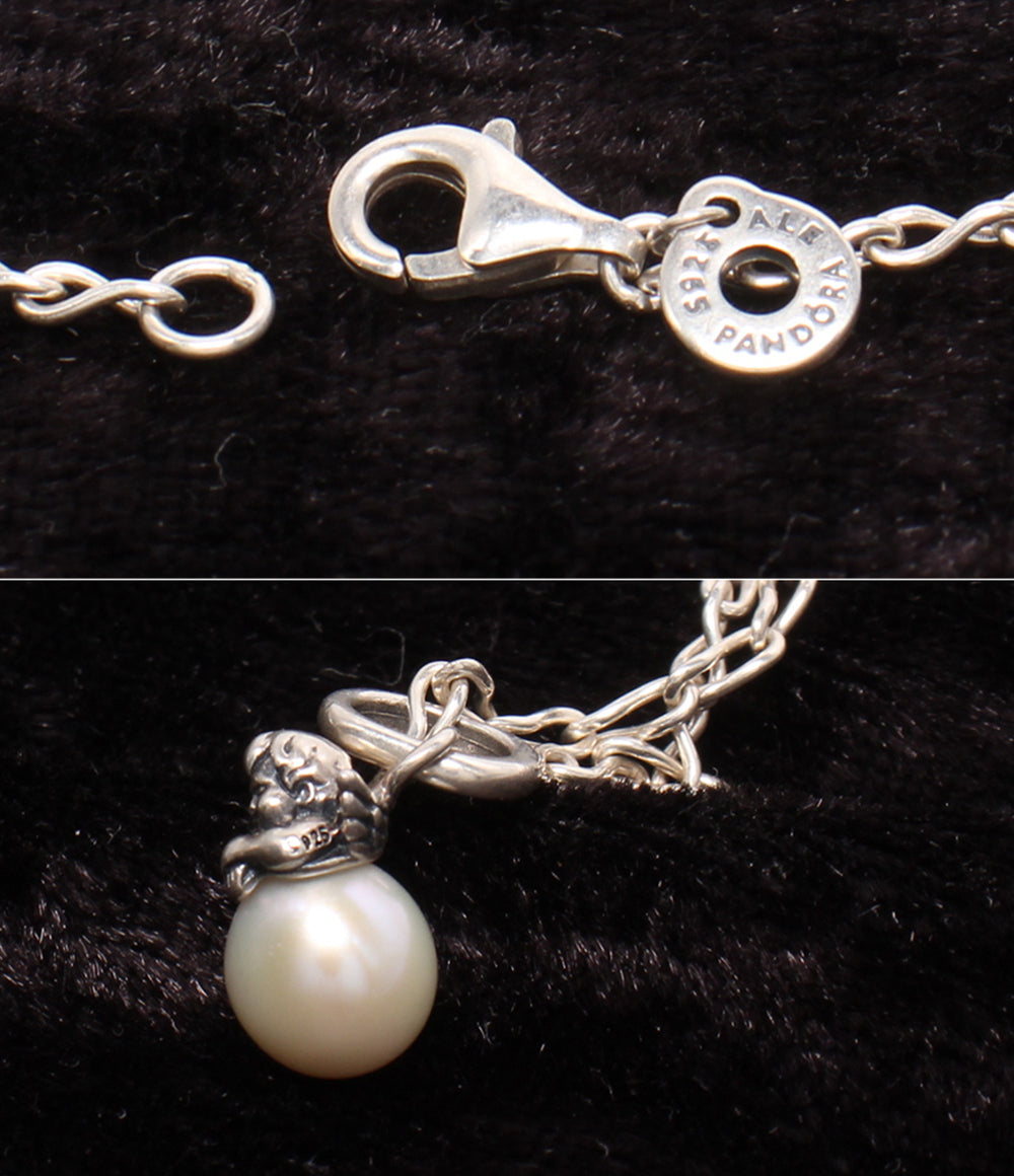 美品 PANDORA ブレスレット リング 指輪 ネックレス SV925 5点セット レディース パンドラ