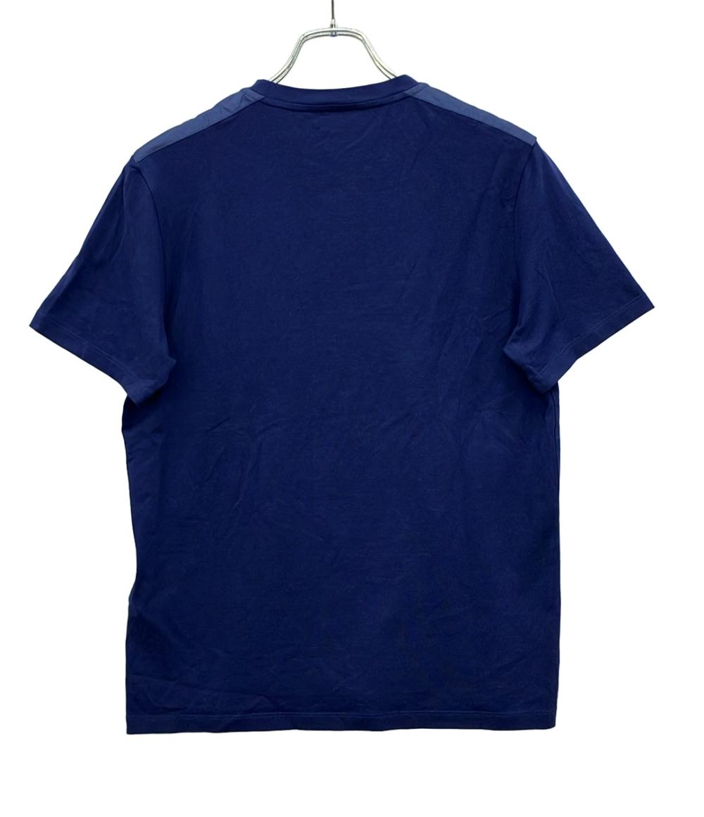 プラダ ラバーロゴナイロンポケットTシャツ メンズ SIZE S PRADA