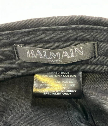 美品 バルマン キャップ メンズ BALMAIN