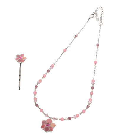 美品 ANNA SUI ネックレス ヘアピン 2点セット レディース アナスイ