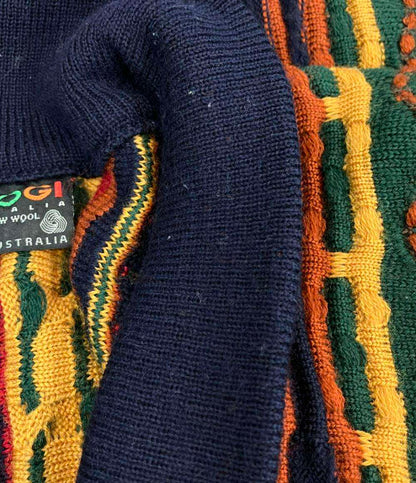 COOGI 長袖 3D ニット メンズ SIZE M クージー