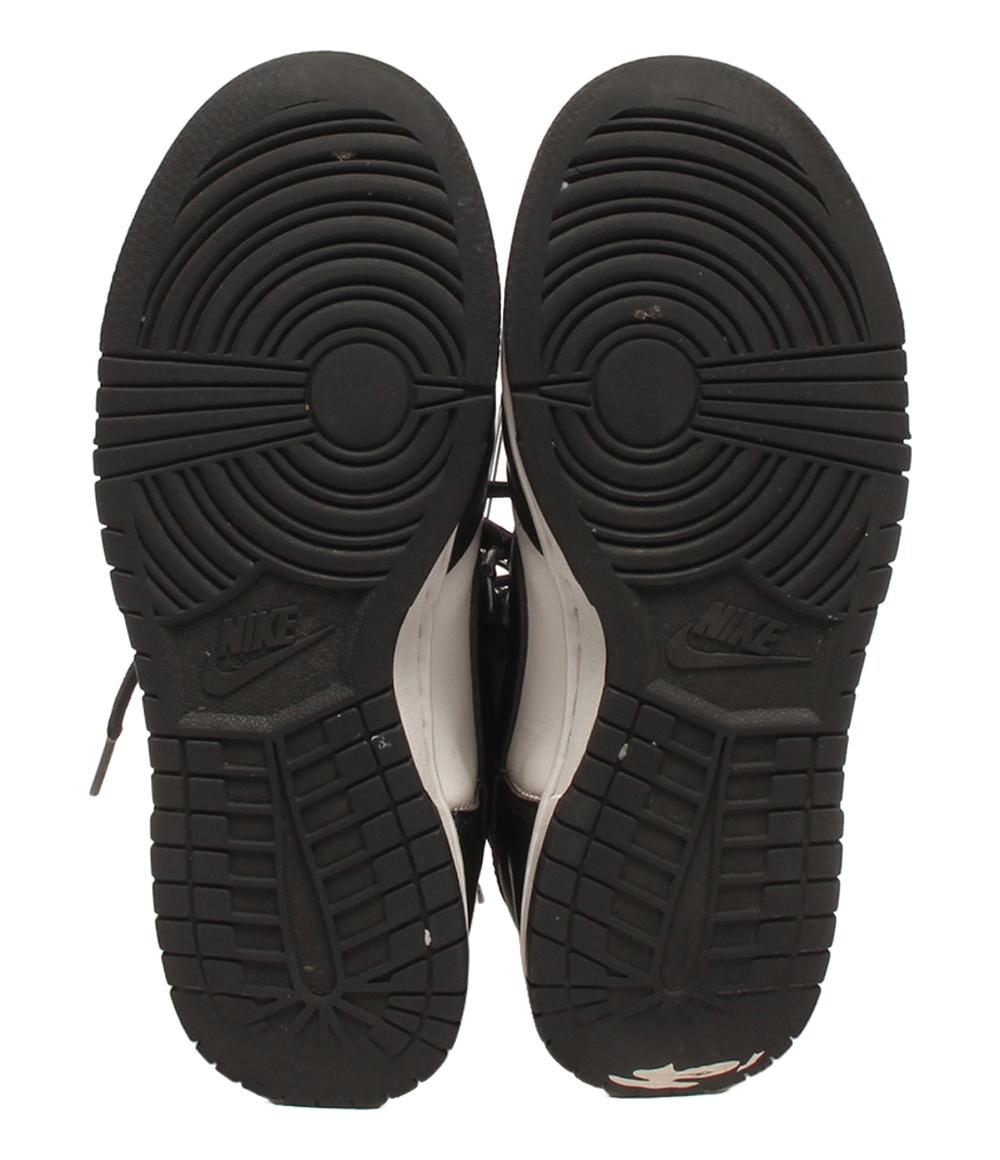 ナイキ ミドルカットスニーカー Black and White Dunk High DD1869-103 レディース SIZE 22.5 (S) NIKE