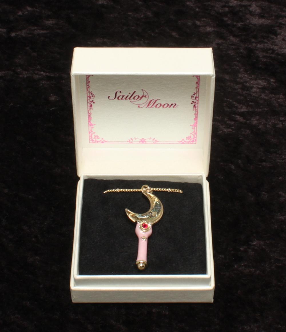 美品 ネックレス セーラームーン  ムーンスティック レディース