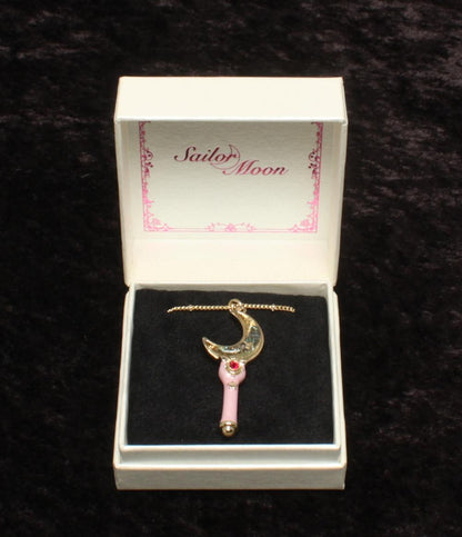 美品 ネックレス セーラームーン  ムーンスティック レディース