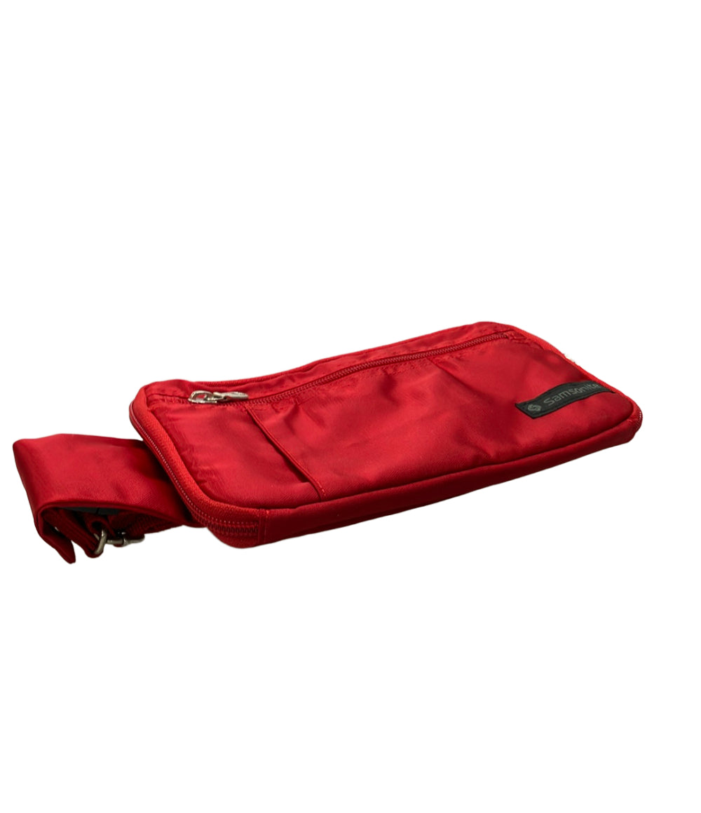 美品 Samsonite ボディバッグ ウエストバッグ ウエストポーチ メンズ サムソナイト