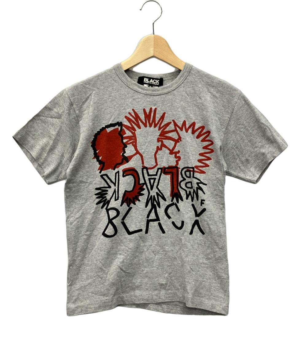 ブラックコムデギャルソン 半袖Tシャツ プリント レディース SIZE S (S) BLACK COMME des GARCONS