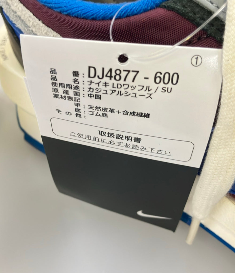 美品 NIKE ローカットスニーカー × UNDERCOVER × sacai LD WAFFLE SU DJ4877-600 メンズ SIZE 26.5 ナイキ