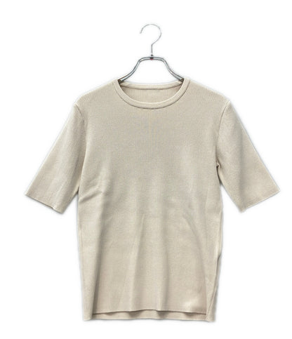 美品 MUSE 半袖 クルーネック プルオーバー レディース ミューズ