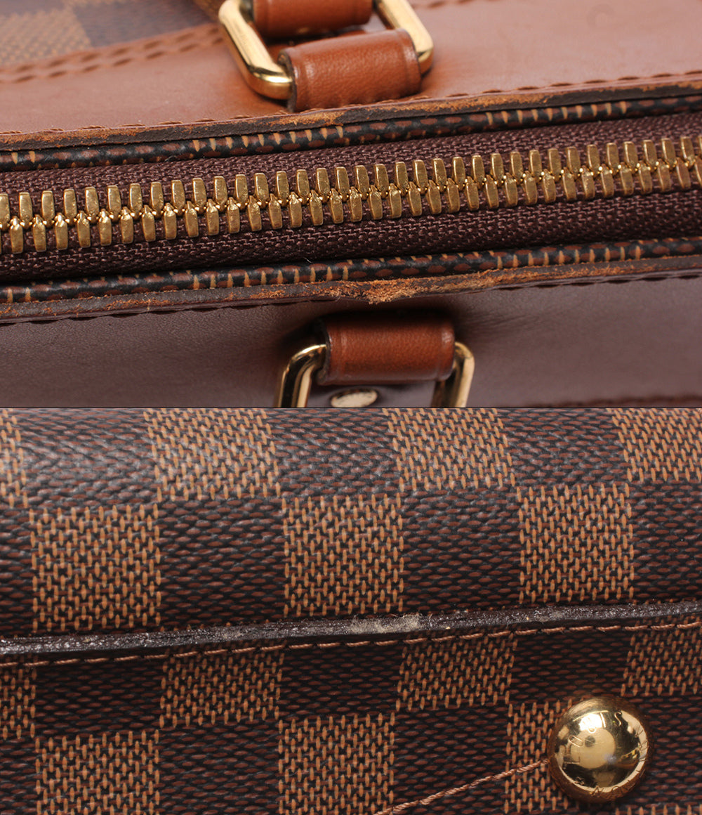 LOUIS VUITTON 2WAY ハンドバッグ トートバッグ ショルダーバッグ 肩掛け グリニッジ ダミエ エベヌ N41337 レディース ルイ・ヴィトン