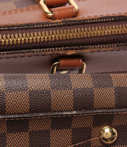 LOUIS VUITTON 2WAY ハンドバッグ トートバッグ ショルダーバッグ 肩掛け グリニッジ ダミエ エベヌ N41337 レディース ルイ・ヴィトン