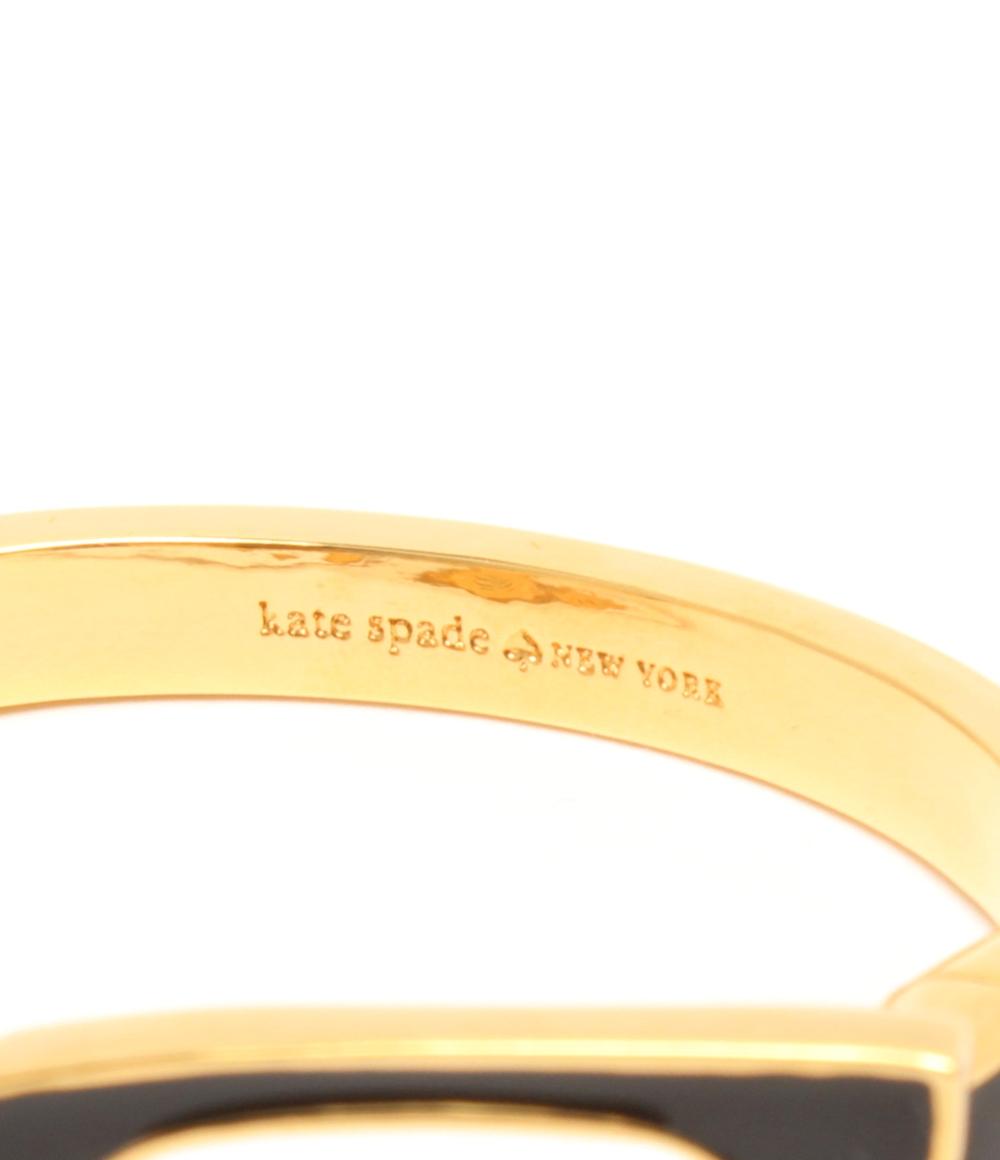 美品 Kate Spade バングル メガネモチーフ レディース ケイトスペード
